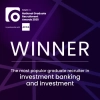 The most popular graduate recruiter in investment banking and investment award 2025, sponsored by Spotted Zebra